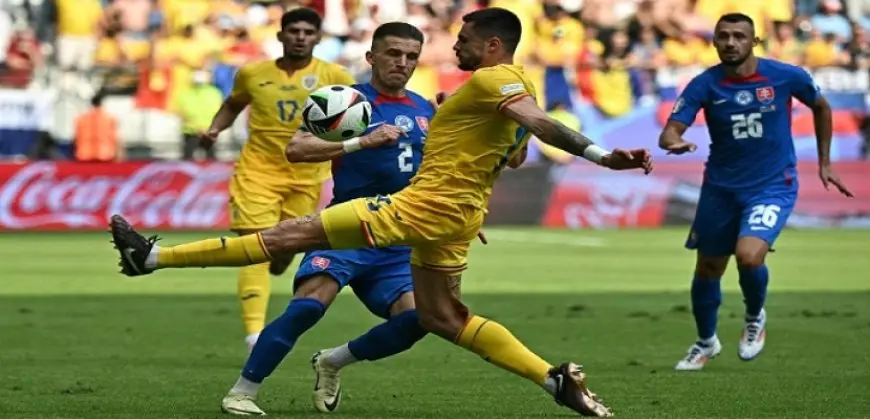 رومانيا وسلوفاكيا يتعادلان 1-1 ويتأهلان معا إلى دور الـ16 من كأس أمم أوروبا
