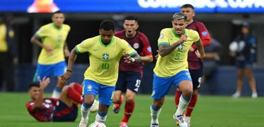 البرازيل تتعادل سلبيًا مع كوستاريكا في بطولة كوبا أمريكا