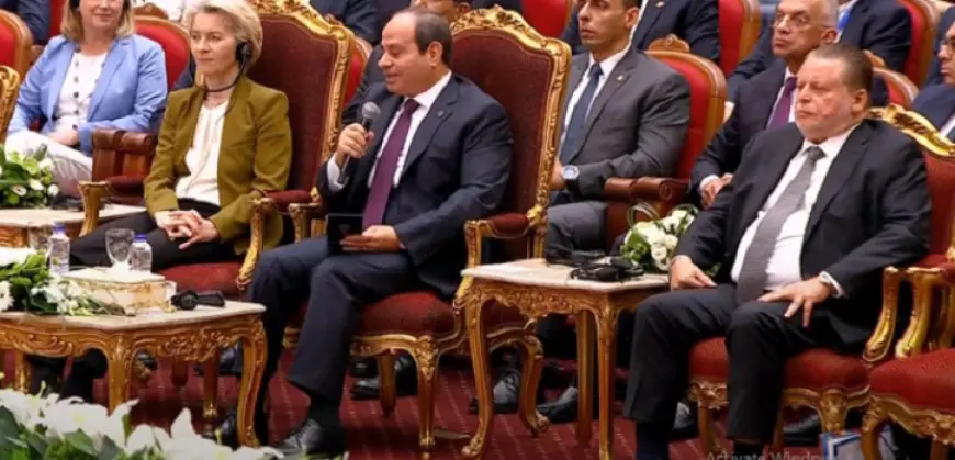 الرئيس السيسي: بيئة الاستثمار في مصر آمنة بقدرة مؤسسات الدولة وبإرادة الشعب