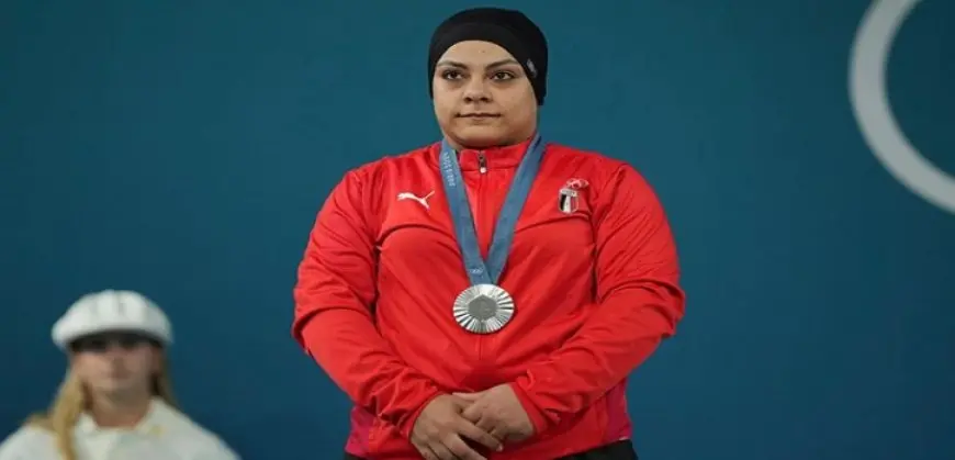 سارة سمير تحصد الميدالية الفضية فى رفع الأثقال بأولمبياد باريس 2024