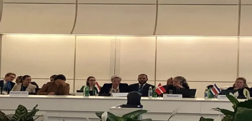 وزيرة البيئة تلقي كلمة مصر في الجلسة العامة بعنوان الطريق نحو COP29