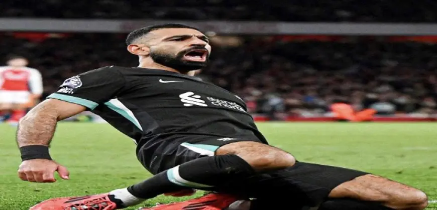 محمد صلاح يسجل هدف التعادل أمام أرسنال بالدوري الإنجليزي.. النتيجة «2-2»