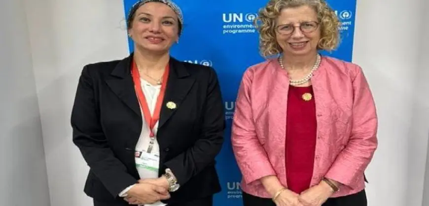 وزيرة البيئة تعقد لقاءا مع المدير التنفيذي لبرنامج الأمم المتحدة للبيئة UNEP