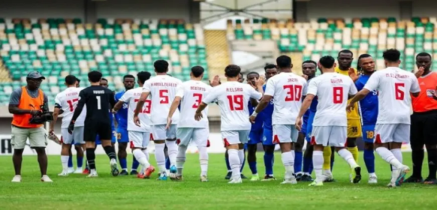 الزمالك يفرط في الفوز ويتعادل 2-2 أمام إنييمبا النيجيري بكأس الكونفدرالية