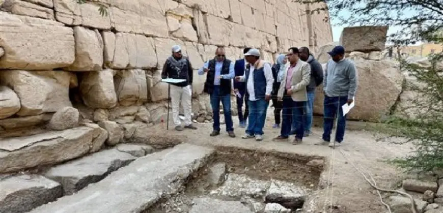 “الأعلى للآثار” يعلن بدء مشروع ترميم معبد الرامسيوم بالأقصر