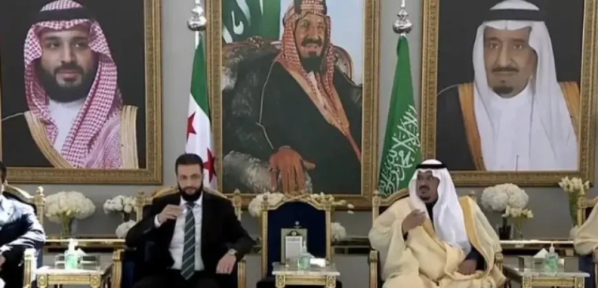 ولي العهد السعودي يبحث مع “الشرع” في الرياض سبل دعم أمن واستقرار سوريا