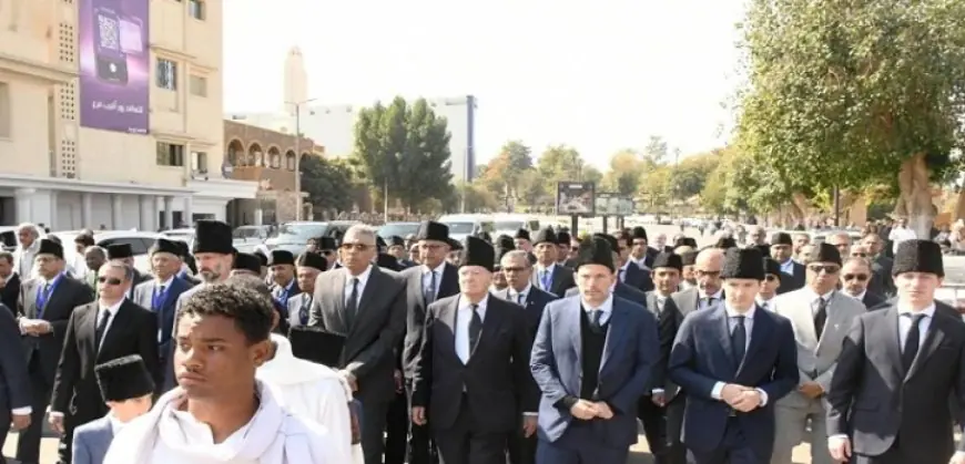 بال .. تشييع جثمان الأمير كريم الآغاخان الرابع فى أسوان